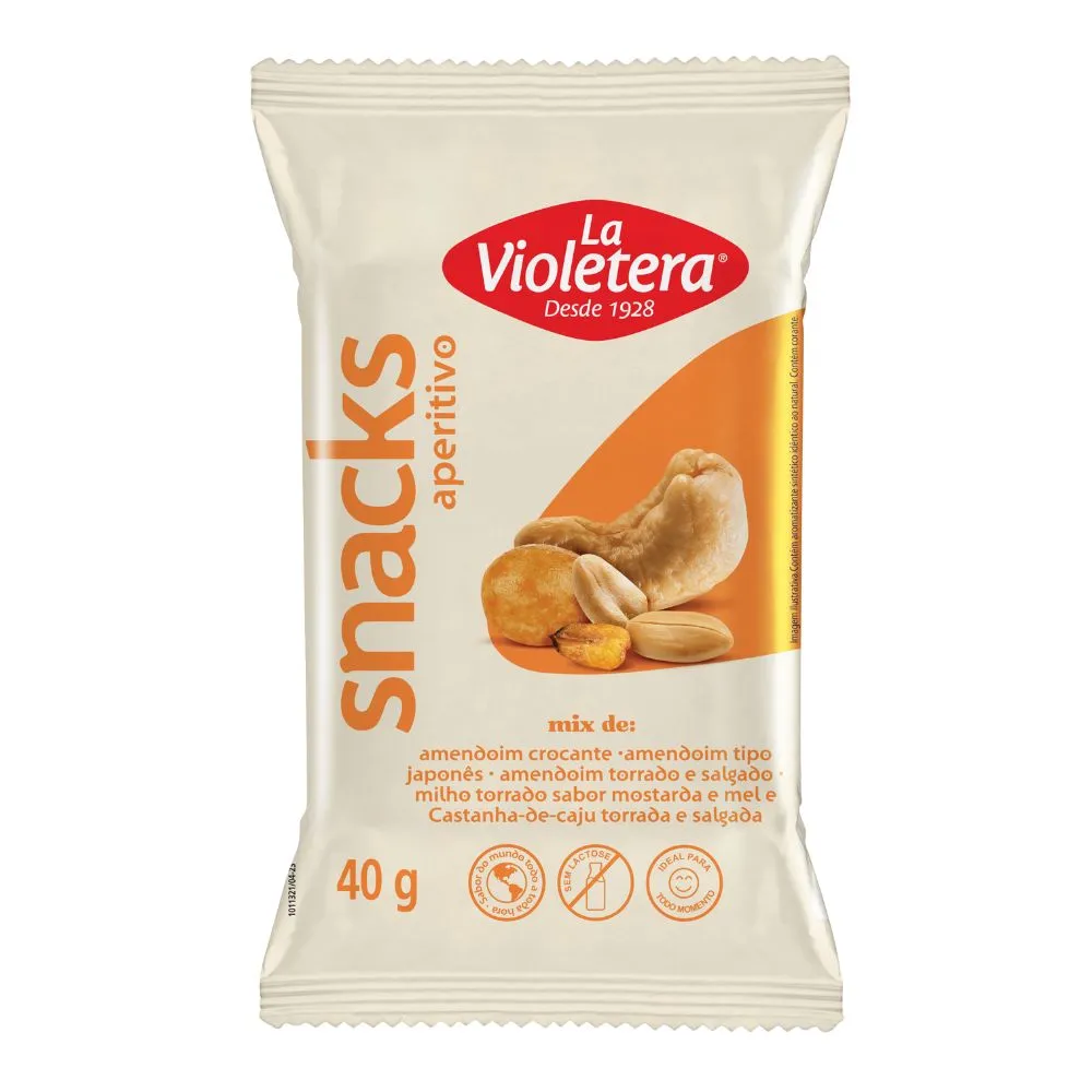 Snacks La Violetera Aperitivo 40g