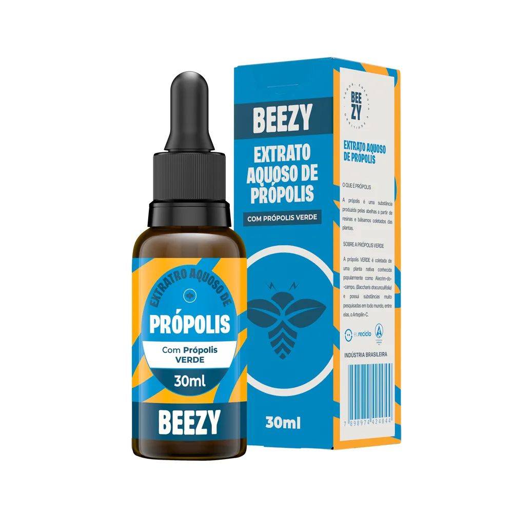 Extrato Aquoso de Própolis Verde Beezy 30ml