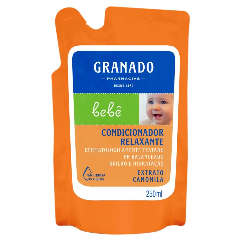 Condicionador Granado Bebê com Extrato de Camomila Refil 250ml