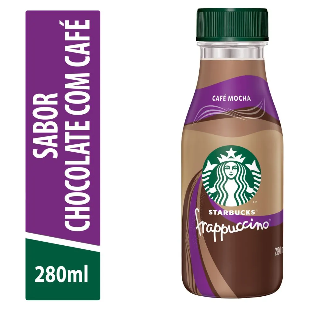Bebida Láctea Starbucks Frappuccino Café Mocha 280ml - Drogaria Araujo
