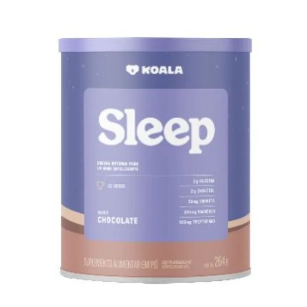 Suplemento Alimentar Sleep Koala Sabor Chocolate 264g - Drogaria Araujo
