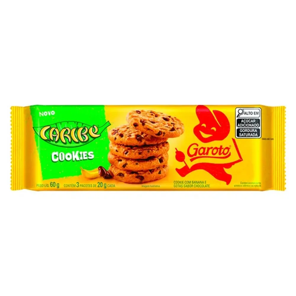 Cookies Garoto Caribe 60g
