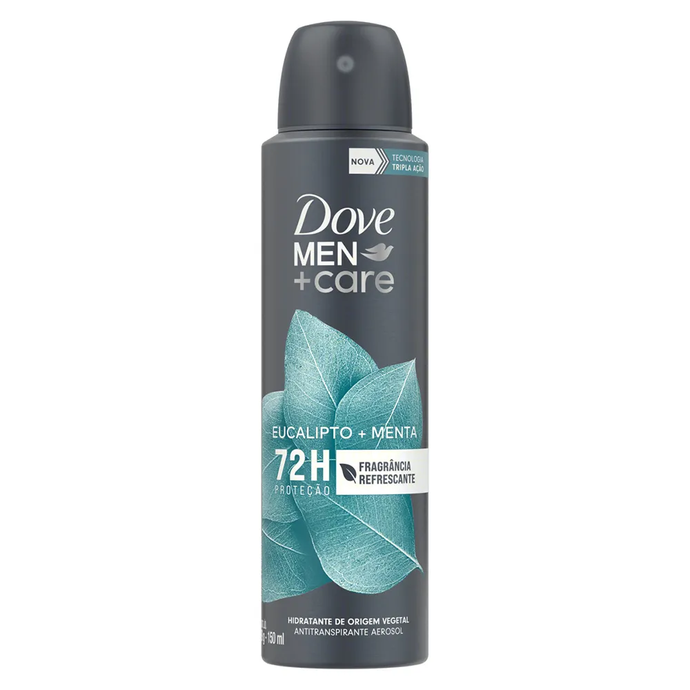 Desodorante Dove Men + Care Eucalipto e Menta Aerossol 150ml