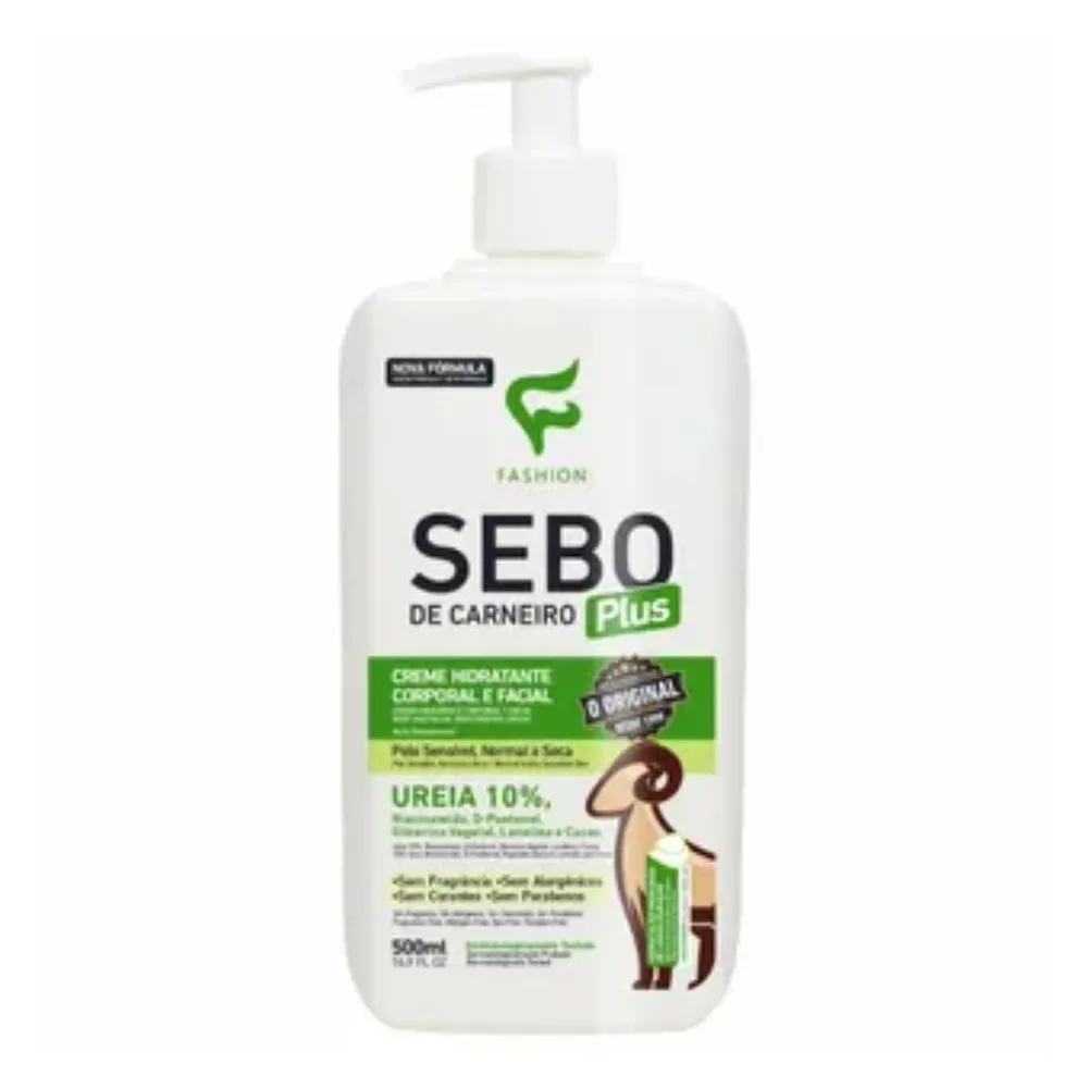 Creme Hidratante Sebo de Carneiro Corporal e Facial 500ml - Drogaria Araujo