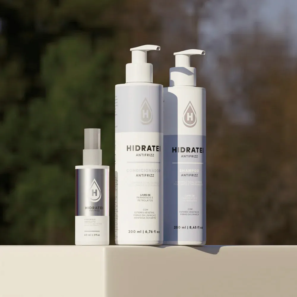 Kit Essencial Hidratei Antifrizz Shampoo 250ml e Condicionador