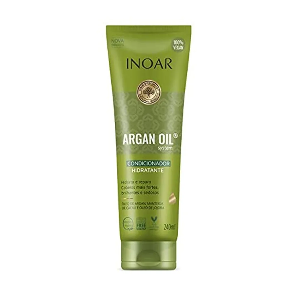 Condicionador Hidratante Inoar Argan Oil System 240ml