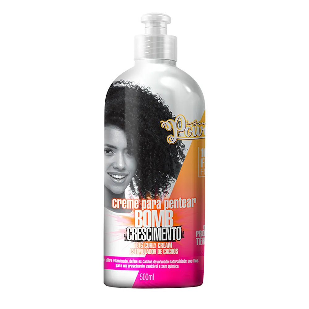 Creme para Pentear Soul Power Curly Cream Bomb Estimulador de Cachos