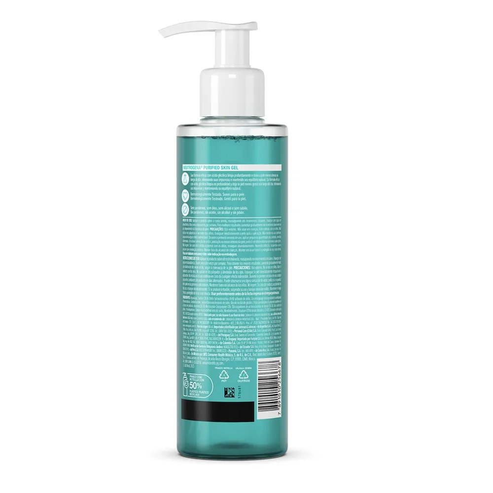 Gel de Limpeza Facial Neutrogena Purified Skin 300g - Drogaria Araujo