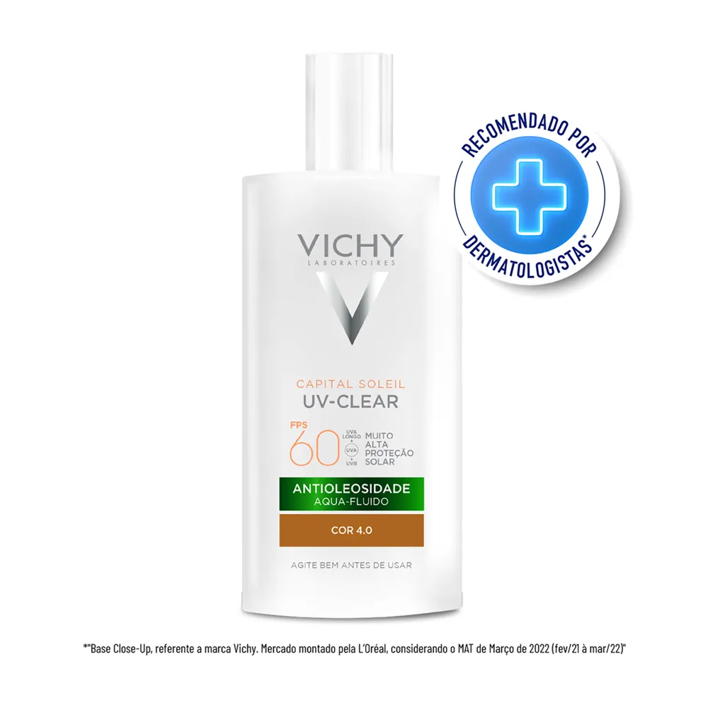Protetor Solar Facial Vichy Capital Soleil UV-Clear Antioleosidade