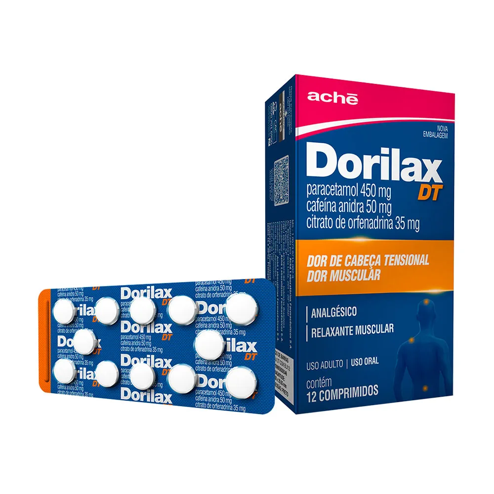 Dorilax DT com 12 Comprimidos