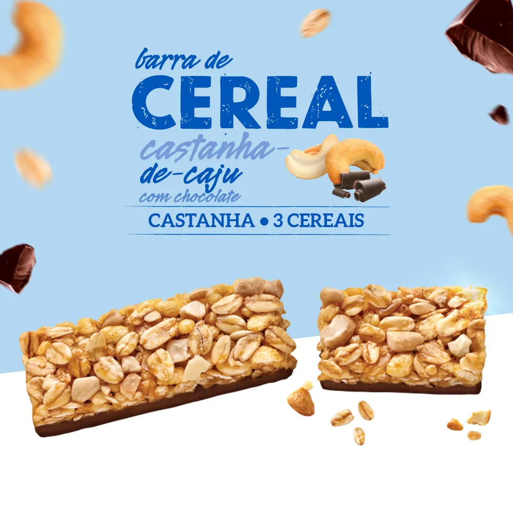 CEREAIS NUTRY CAJU CHOC 22G