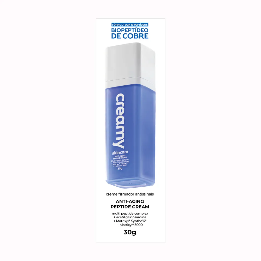 Creme Peptide Firmador Antissinais Cream Creamy 30G - Drogaria Araujo