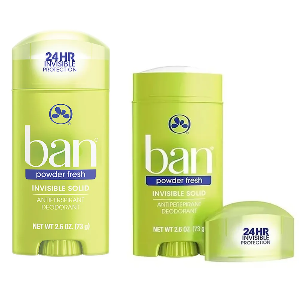 Desodorante Sólido Ban Powder Fresh Stick Antitranspirante 73g