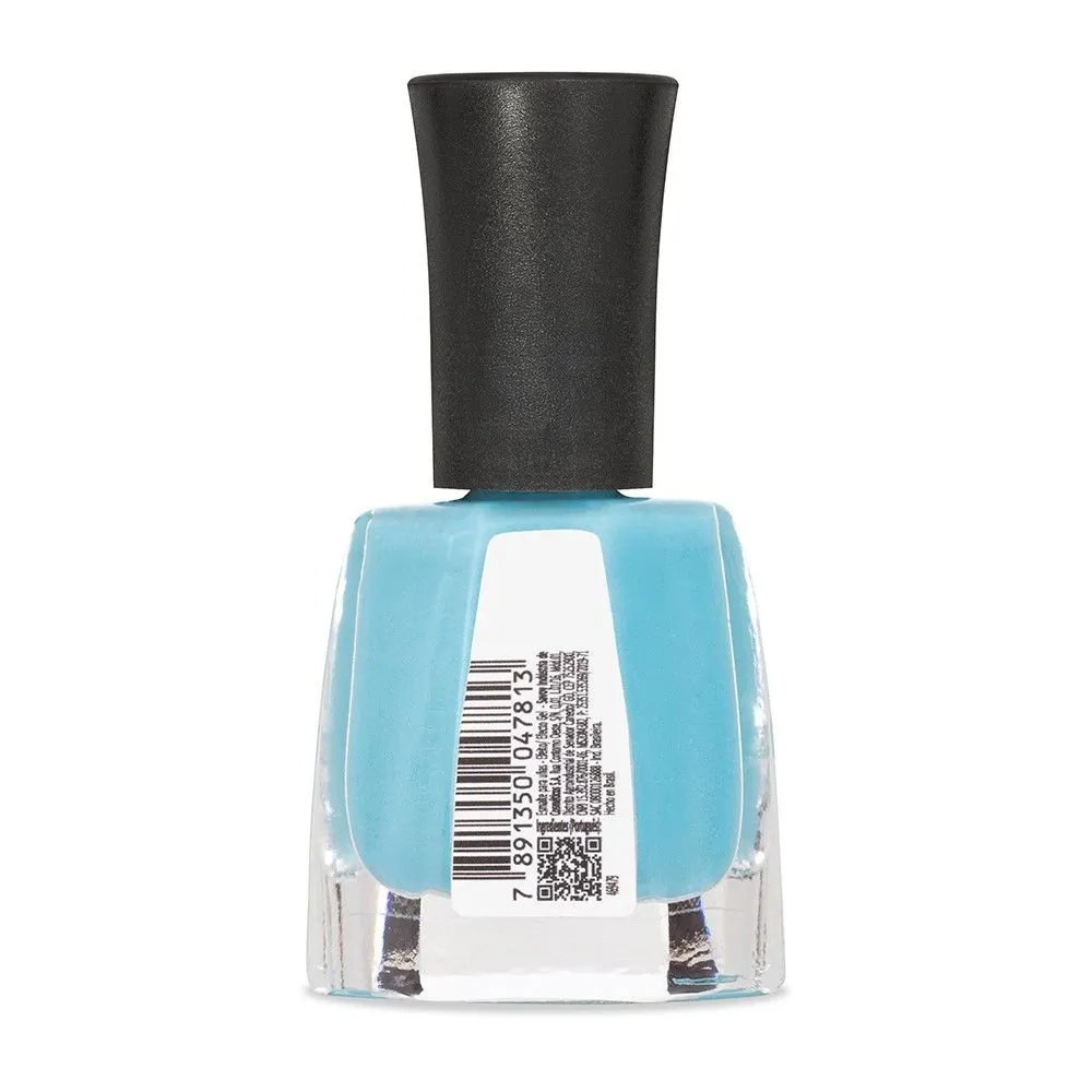 Esmalte Azul Risqué Diamond Gel Azul Capri Glitter 9,5ml