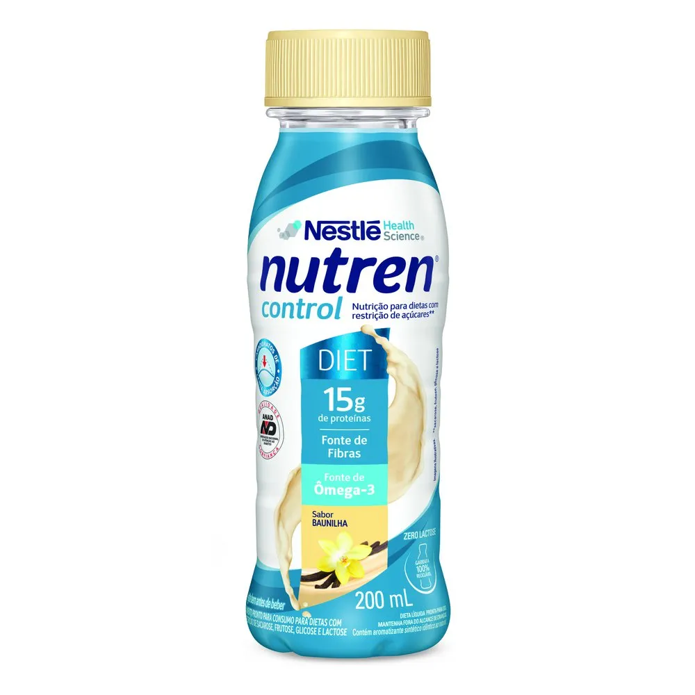 Nutren Control Diet Baunilha Complemento Alimentar 200ml