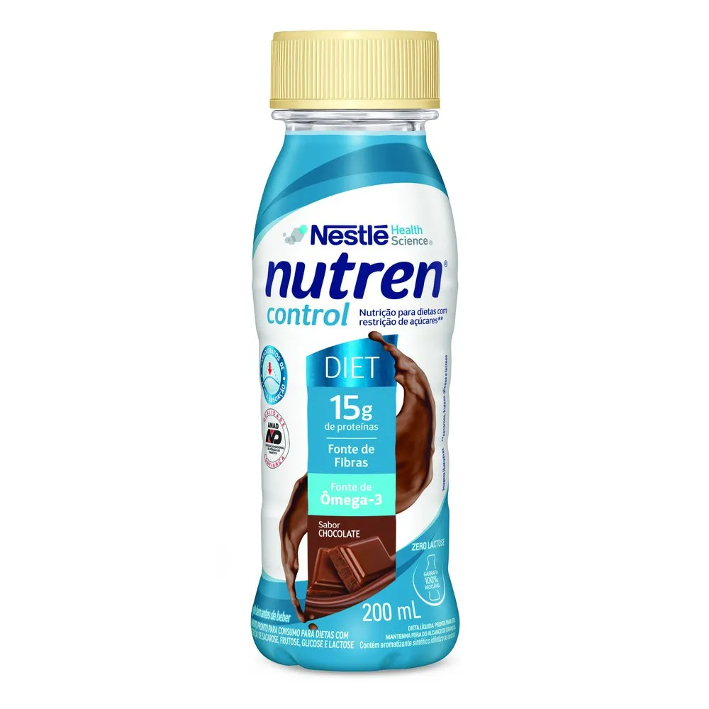 Nutren Control Diet Chocolate Complemento Alimentar 200ml