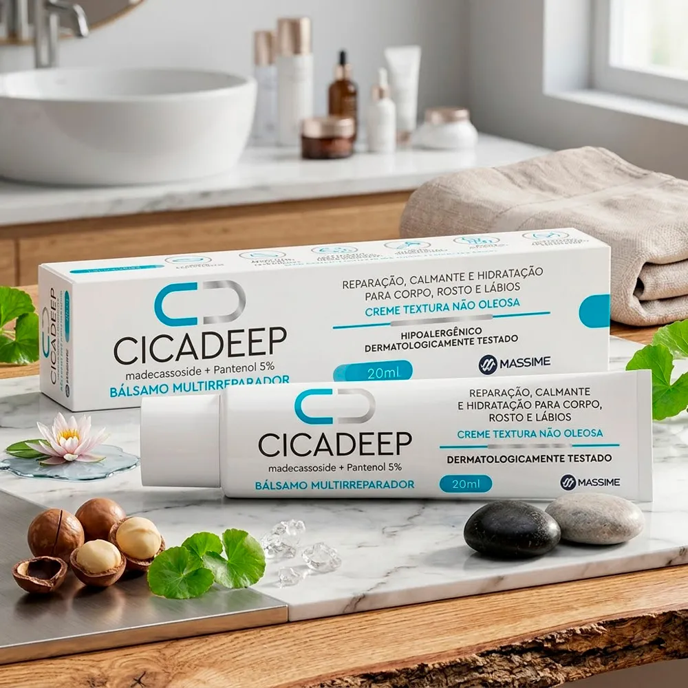 Cicadeep Bálsamo Multirreparador Mássime 20ml - Drogaria Araujo