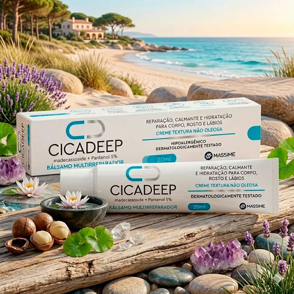 Cicadeep Bálsamo Multirreparador Mássime 20ml - Drogaria Araujo
