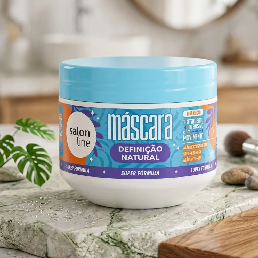 Máscara de Tratamento Salon Line Definição Natural 300g - Drogaria