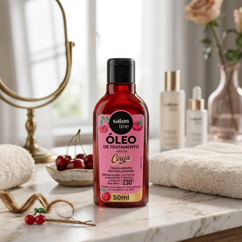 Óleo de Tratamento Capilar Salon Line Multy Cereja Tratamento