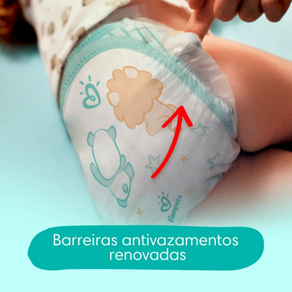 Fralda Pampers Supersec Tamanho XG 22 Fraldas Descartáveis