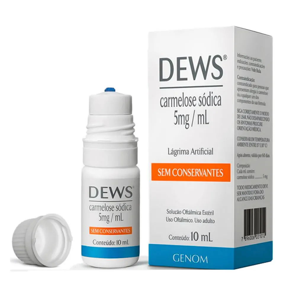 Dews 50mg Solução Oftálmica Estéril com 10ml