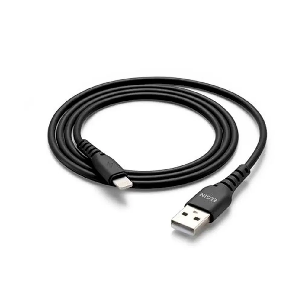 Cabo Lightning Elgin Apple 1.0 Metro Preto Caixa