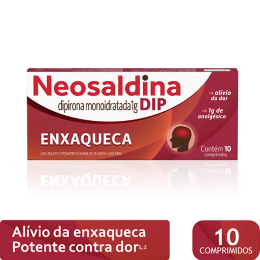 Neosaldina Dip 1g com 10 Comprimidos