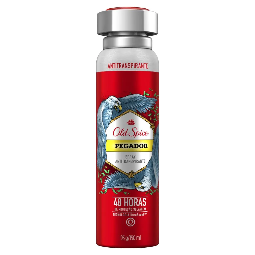 Desodorante Old Spice Pegador Spray Antitranspirante 150ml