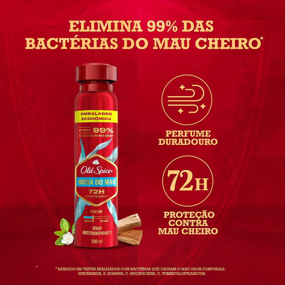 Desodorante Mar Profundo Old Spice Antitranspirante Spray 200ml