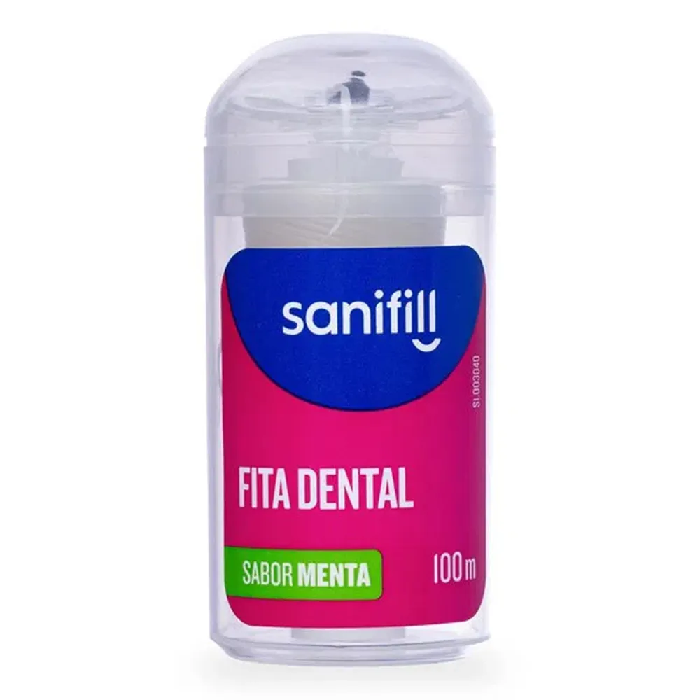 Fita Dental Sanifill Menta 100m 1 Unidade