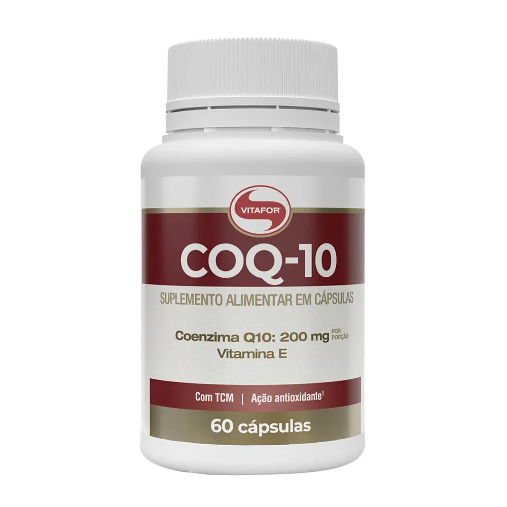 Coq-10 Vitafor com 60 Cápsulas