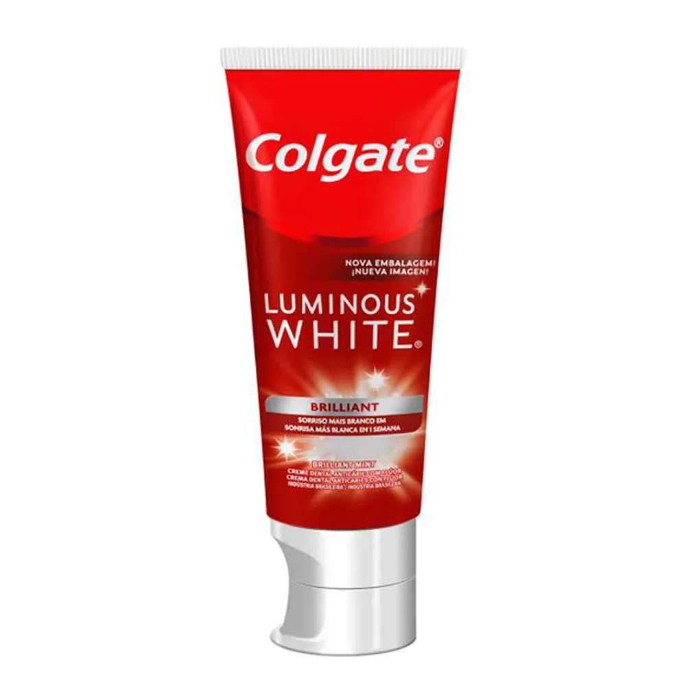 Creme Dental Colgate Luminous White Brilliant Mint 140g