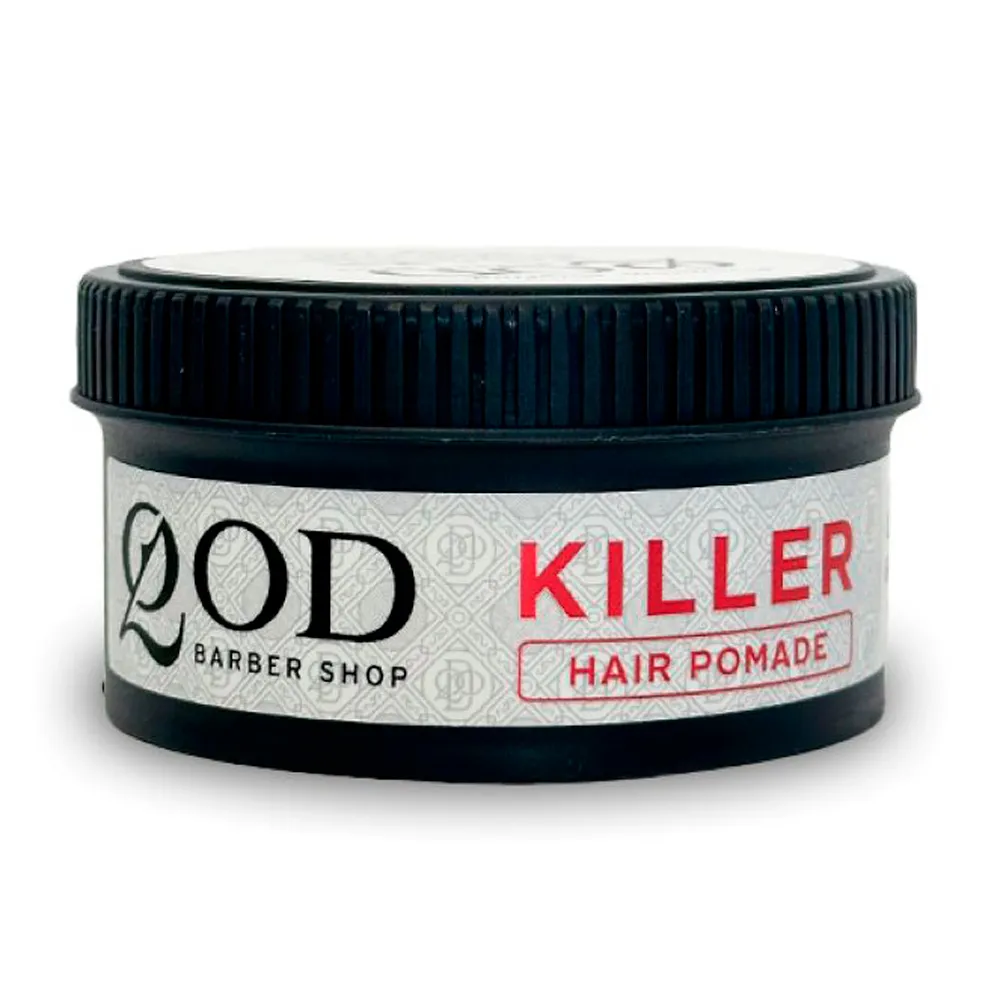 Pomada Capilar QOD Barber Shop Killer Efeito Brilho 70g