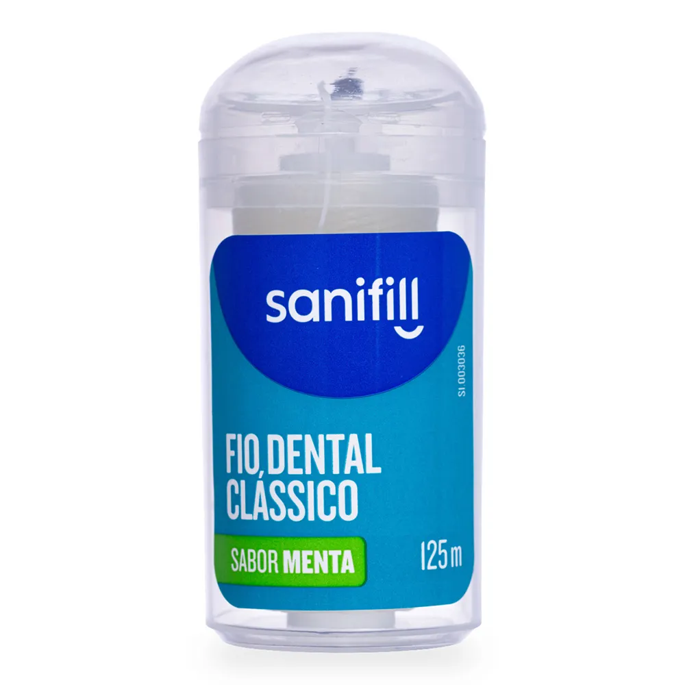 Fio Dental Sanifill Clássico 125m 1 Unidade