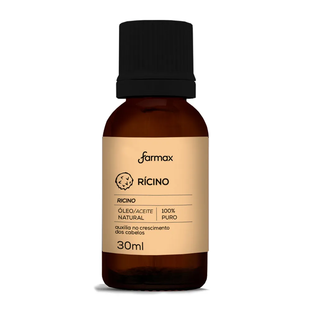 Óleo de Rícino Capilar Farmax 100% Puro 30ml