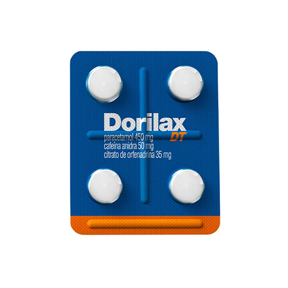 Dorilax DT com 4 Comprimidos
