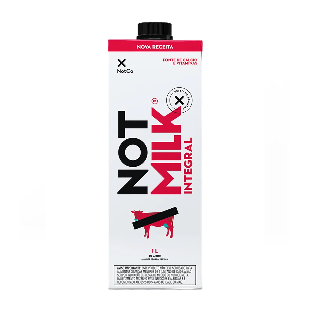 Leite Vegetal NotCo Not Milk Integral 1 Litro