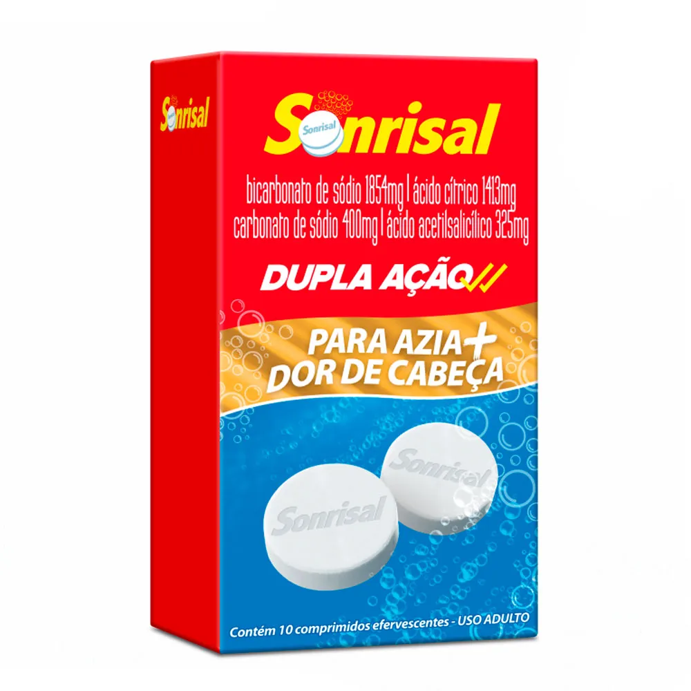 Sonrisal Tradicional 10 Comprimidos Efervescentes