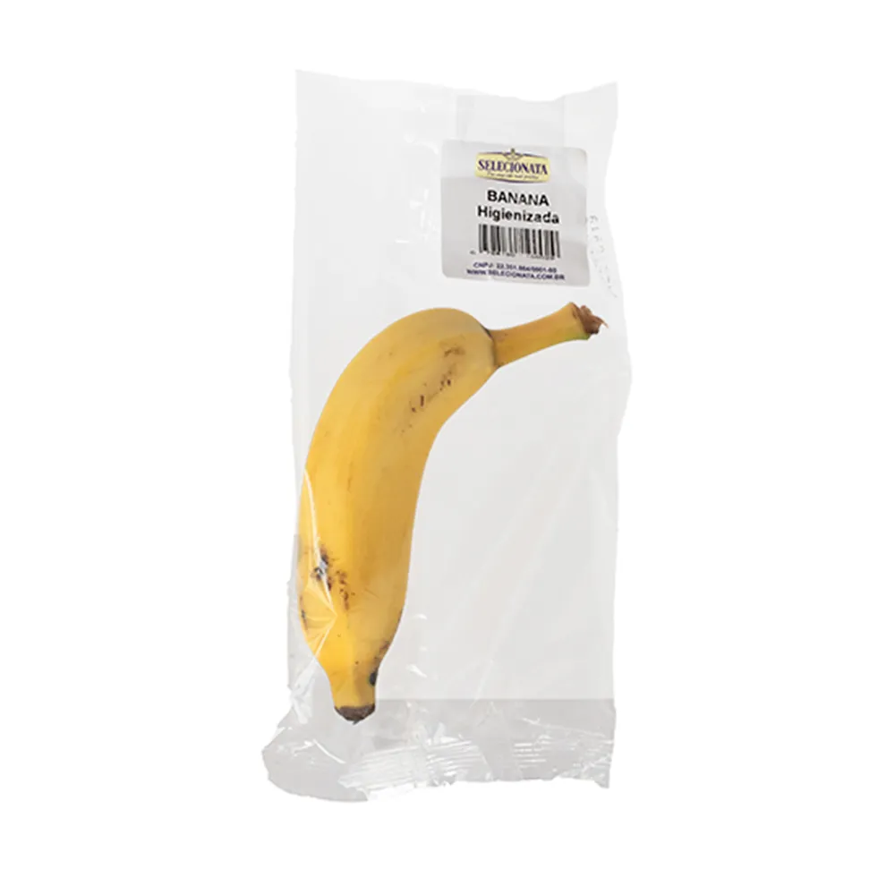 Fruta Embalada Banana Selecionata 1 Unidade