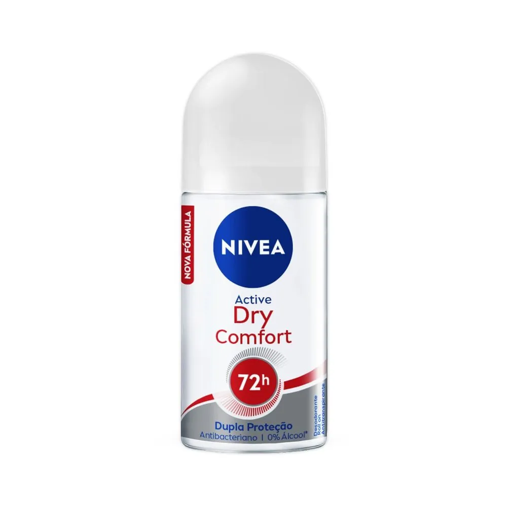 Desodorante Antitranspirante Nivea Roll On Dry Comfort 50ml