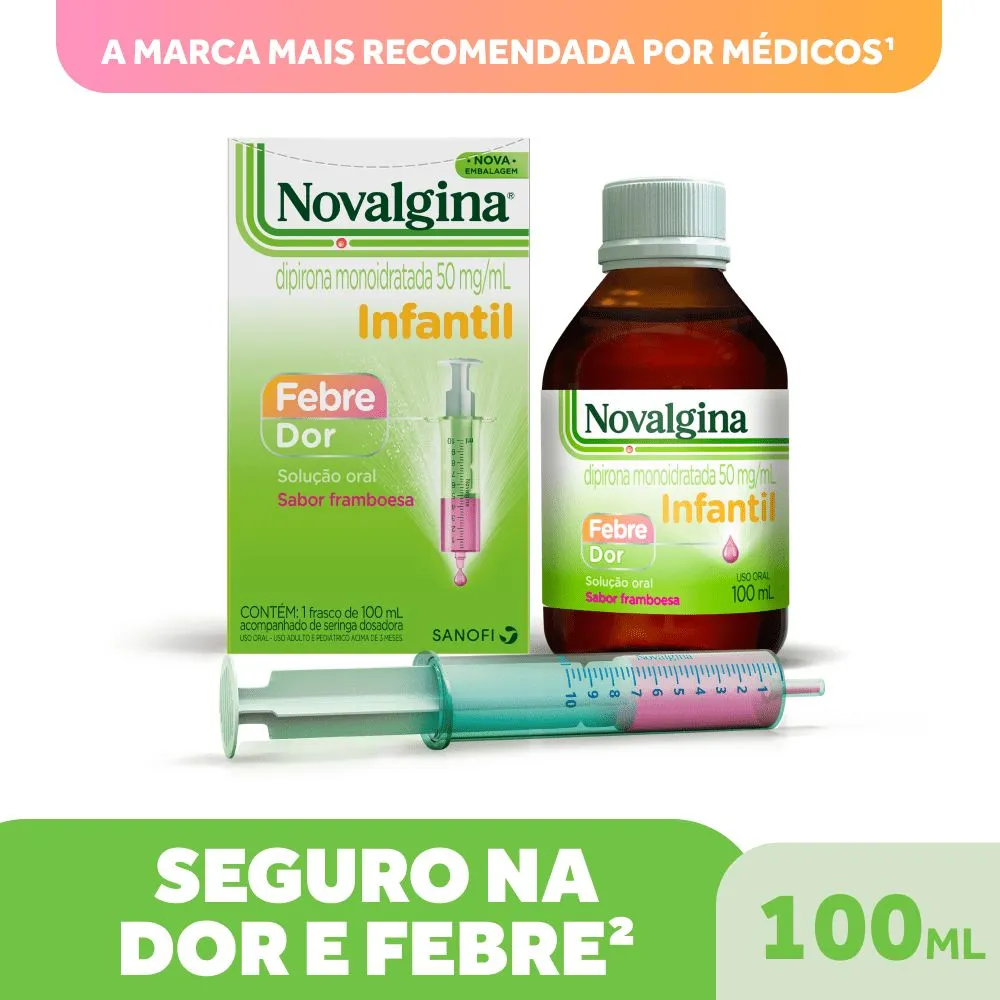 Novalgina Infantil 50mg/ml