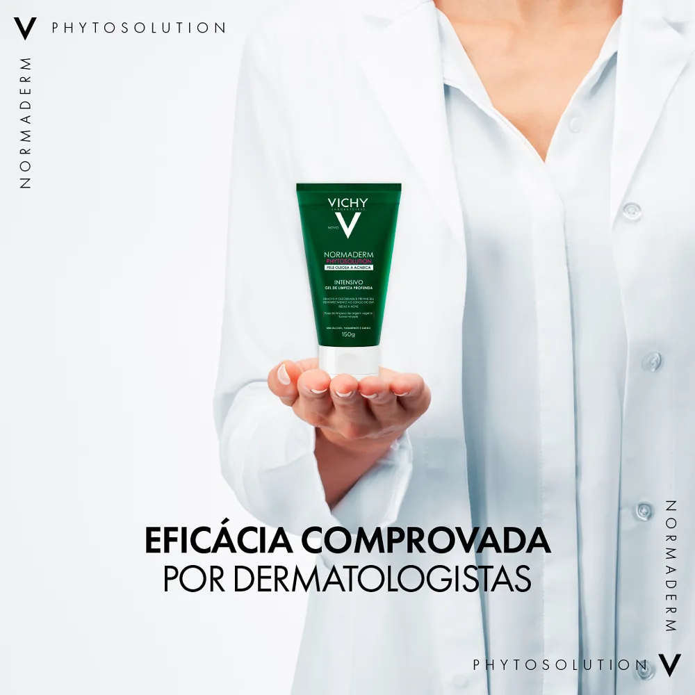 Normaderm Phytosolution Vichy Gel Intensivo de Limpeza Profunda