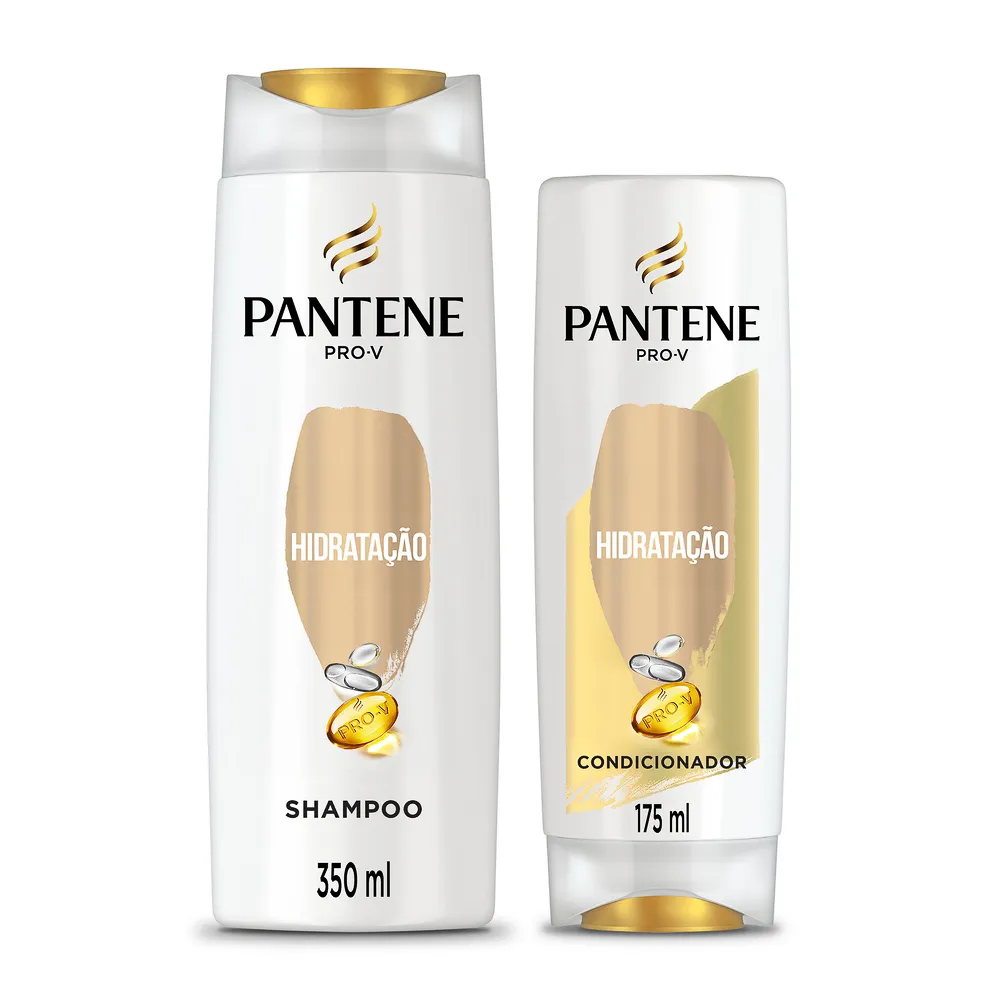 Shampoo Pantene Hidratação 350ml + Condicionador 175ml