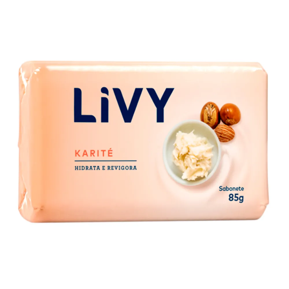 Sabonete em Barra Livy Karité 85g