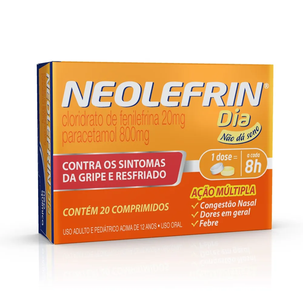 Neolefrin Dia com 20 Comprimidos