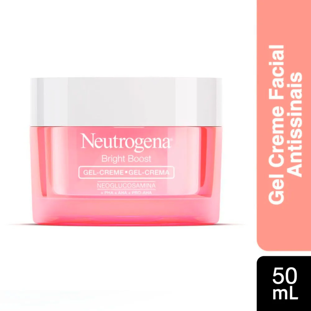 Gel Creme Facial Neutrogena Bright Boost Antissinais 50g