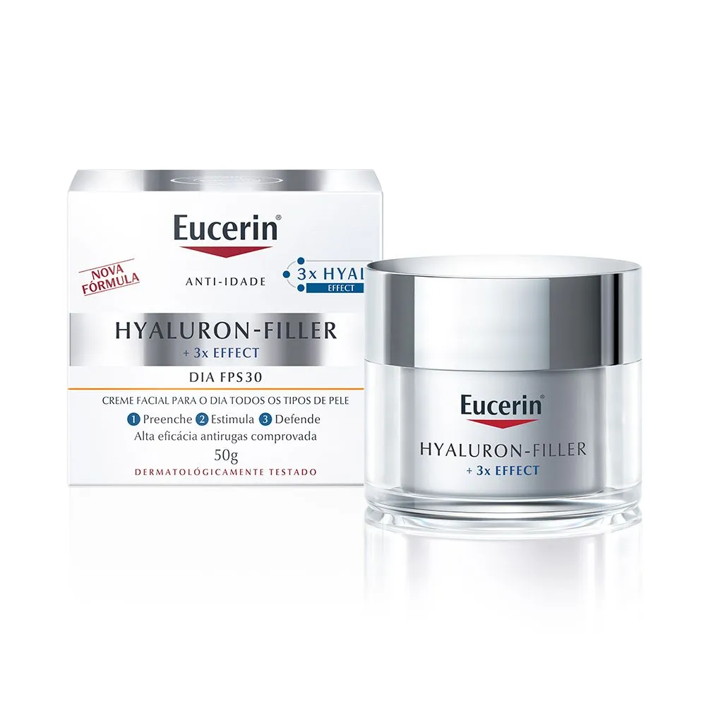 Eucerin Hyaluron-Filler Dia Fps 30 Creme Facial Anti-idade 50ml