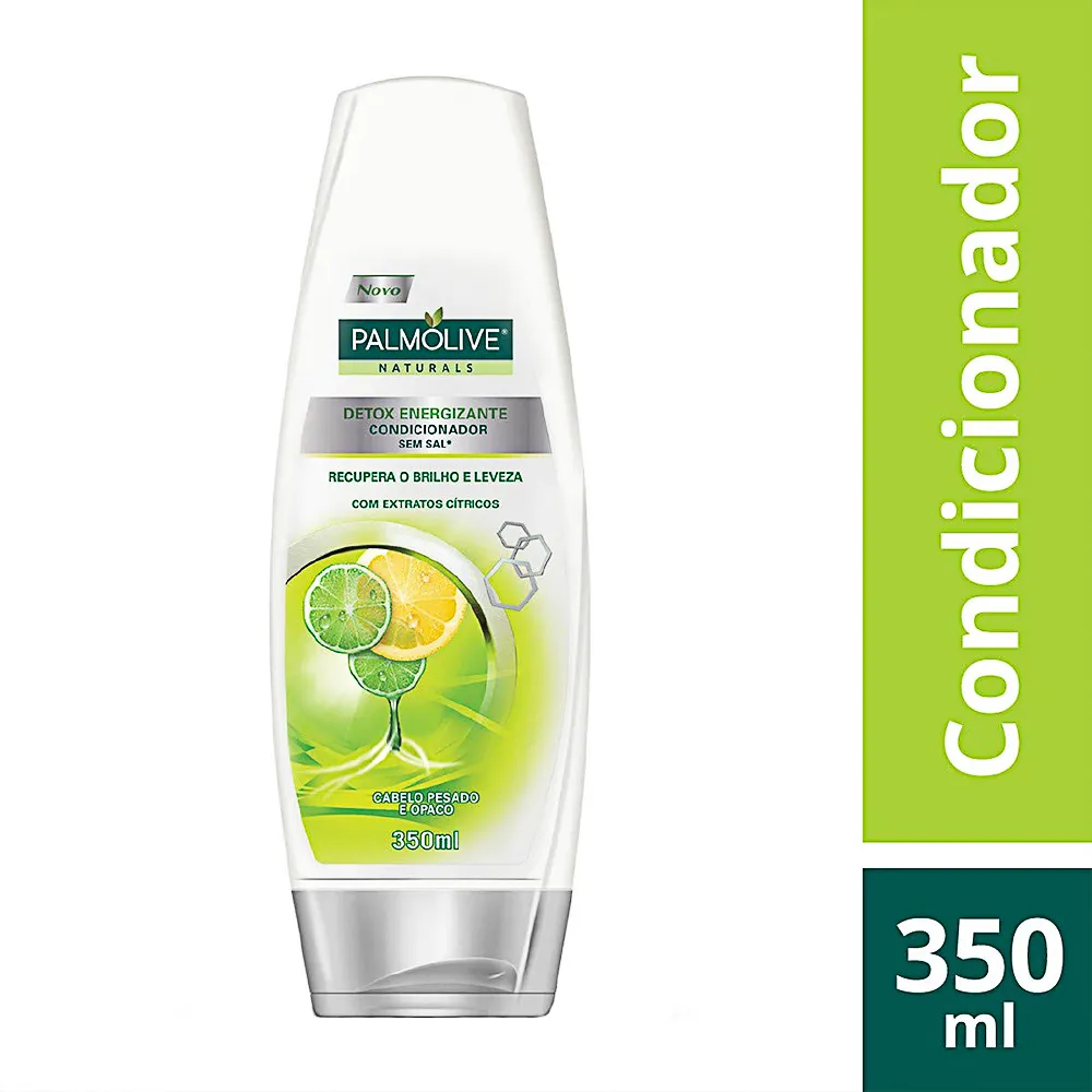 Condicionador Palmolive Naturals Detox Energizante com 350ml