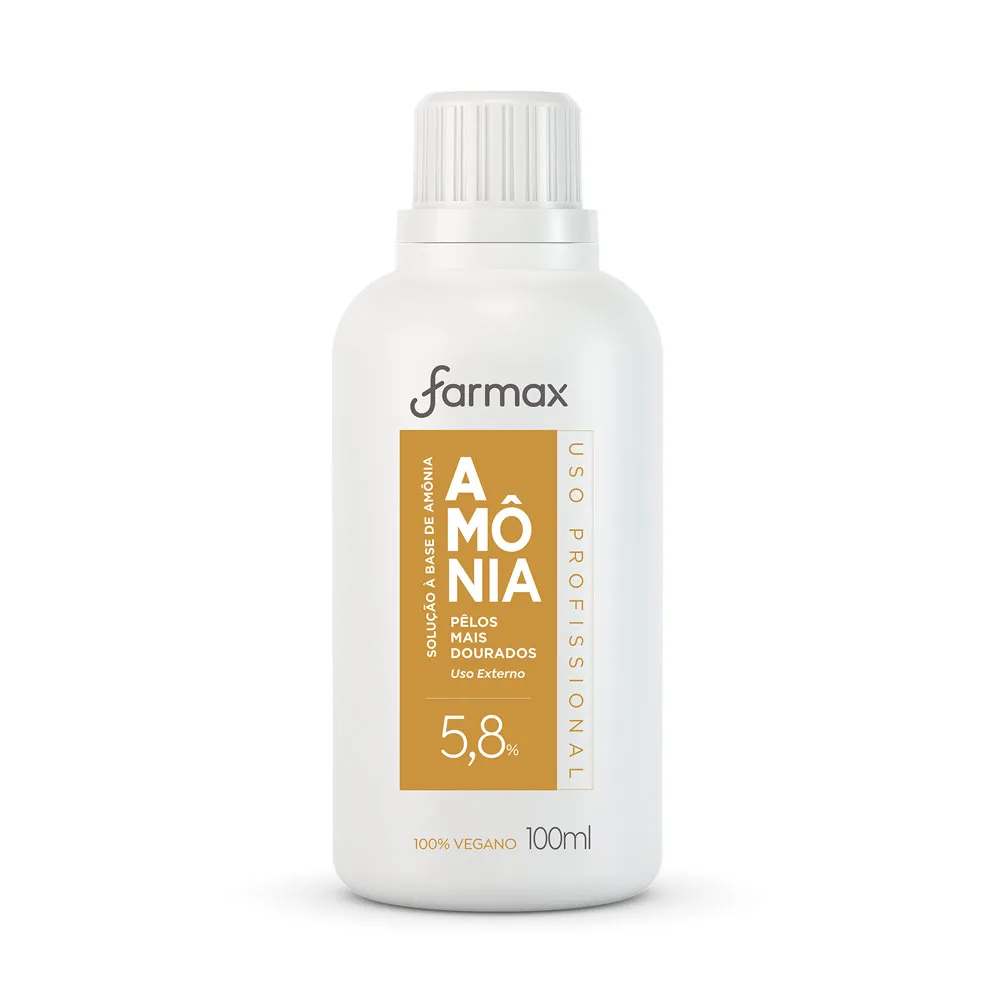 Amônia Farmax com 100ml